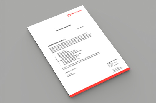 Danotherm RoHS statement